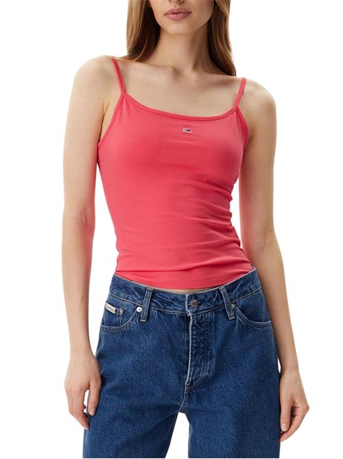 Top fucsia in cotone Tommy Jeans | DW0DW20675XI2